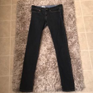 GAP always skinny jeans dark wash